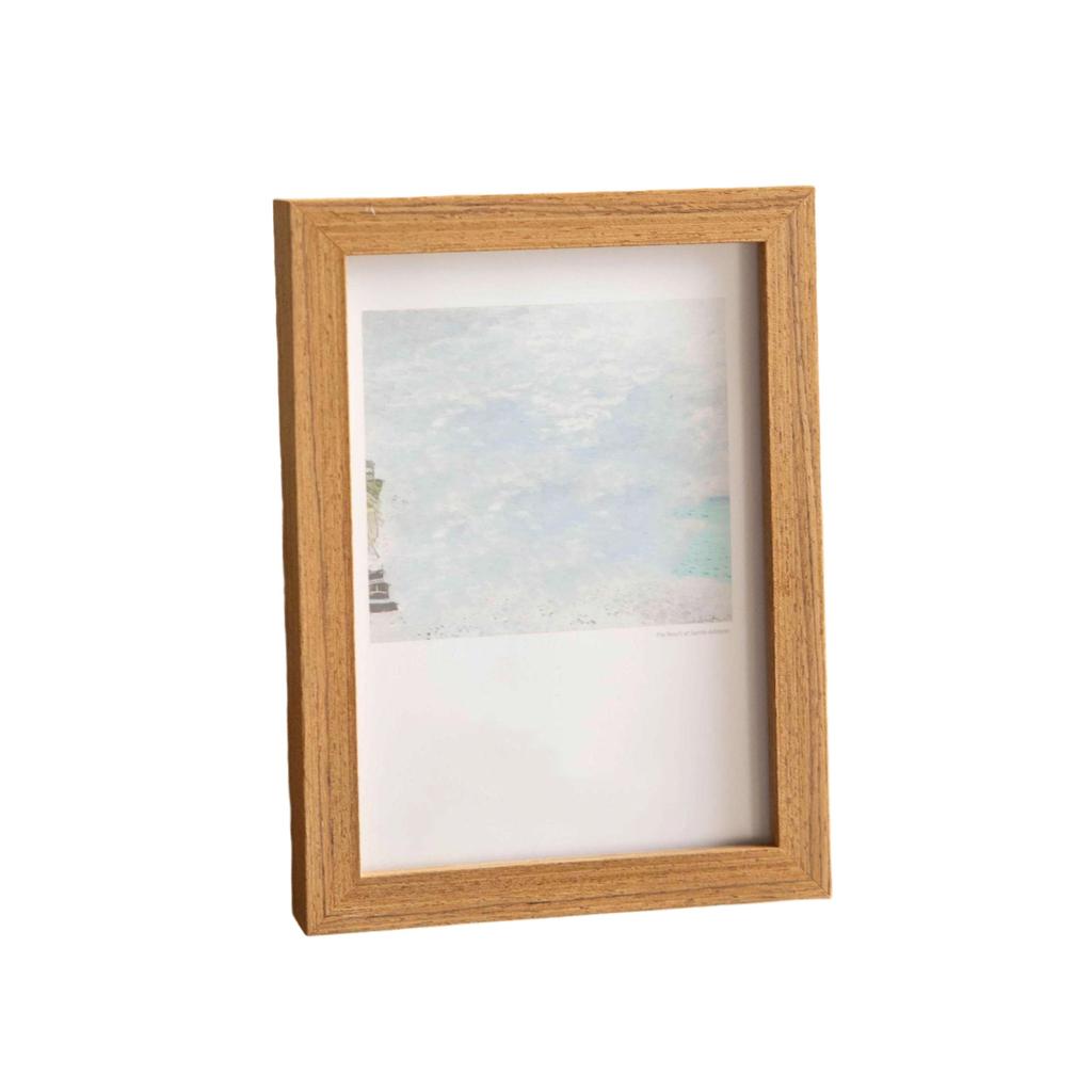 26.5*38cm Wood Photo Frame With Printing And Photo Printing Function; 3D Hollow-out Frame