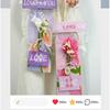 5pcs Carnation Flower Card Handheld Flower Insert Bag New Flower Tote Bag  Teachers' Day