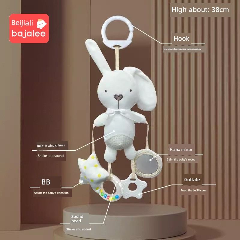 Toy Bedside Hanging Coax Rattle Stroller