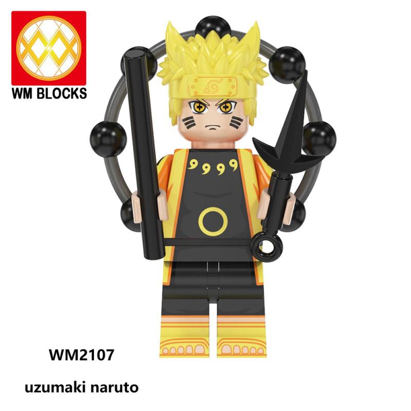 Building Block Minifigure Toy Naruto Series Uzumaki Naruto Namikaze Minato Minifigures