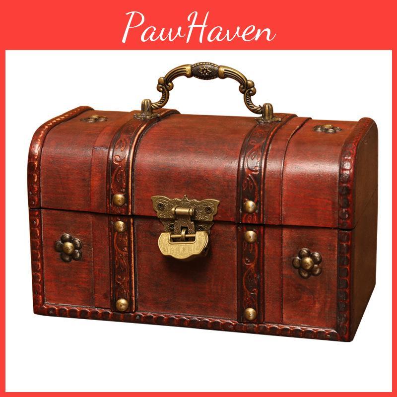 Organizer Classic Wooden Boxes For Desk Storage And Home Gifts Decorations