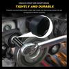 10Pcs 1/2 Inch Drive Deep Impact Socket Set Metric 8-24mm Deep Socket Set  Automotive Maintenance