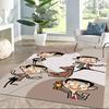 Sig. Fagiolo (Versione animata) I tappeti quadrati sono un'ottima scelta per soggiorni, camere da letto, decorazioni per la casa e come regali.