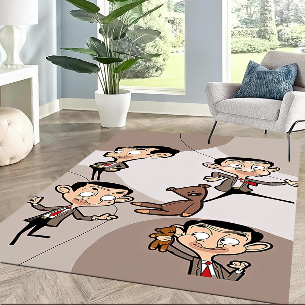 Sig. Fagiolo (Versione animata) I tappeti quadrati sono un'ottima scelta per soggiorni, camere da letto, decorazioni per la casa e come regali.