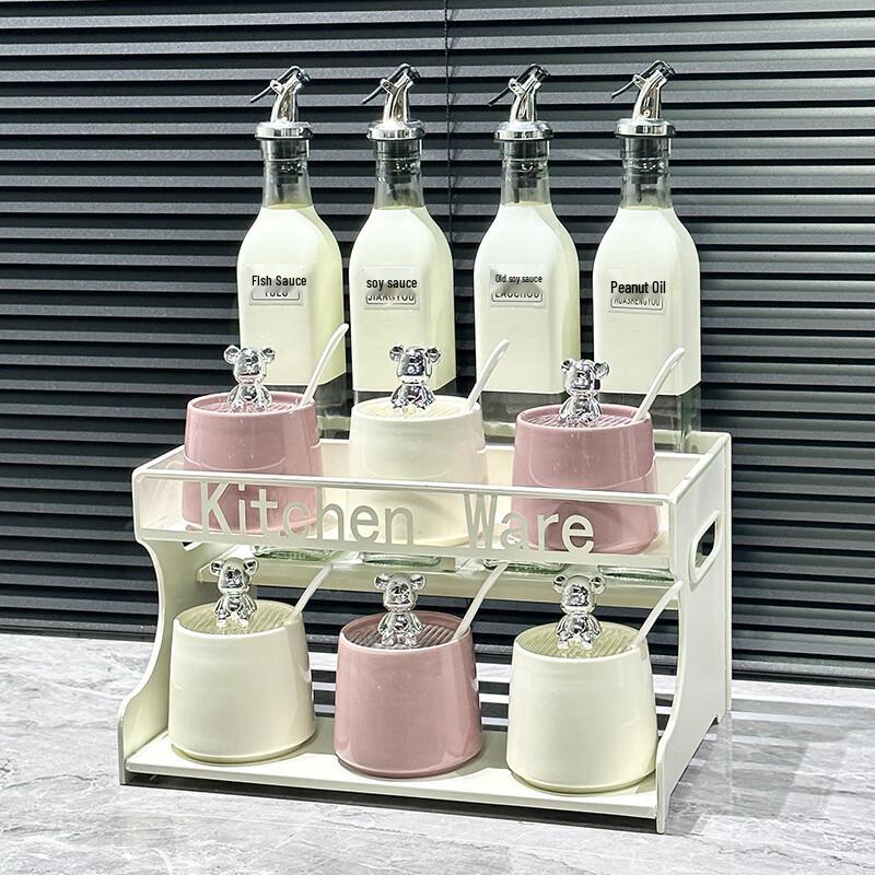 Qianxing Ceramic Spice Jar Set