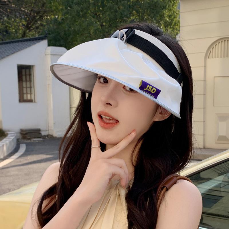 Multifunctional Storage Eaves Can Be Used As Satchel, Sun Hat, Summer Sunshade Empty Top Hat, Fashionable Versatile Sunscreen Hat for Women