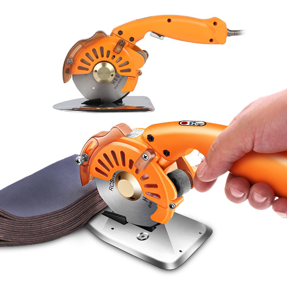 

110/220V Electric Scissors Fabric Leather Cutting Machine Multipurpose Shears Cloth Cutter LED with Speed Controller 600-1200RP EU