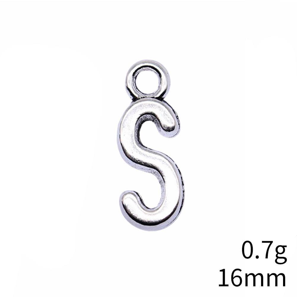 Valentine's Day Charms For Jewelry Alphabet Tag Letters Charms Pendant Cheap Things Woman Pendant