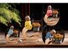 Zen Novice Monk Zisha Ceramic Figurine - Creative Home Tea Pet Ornament