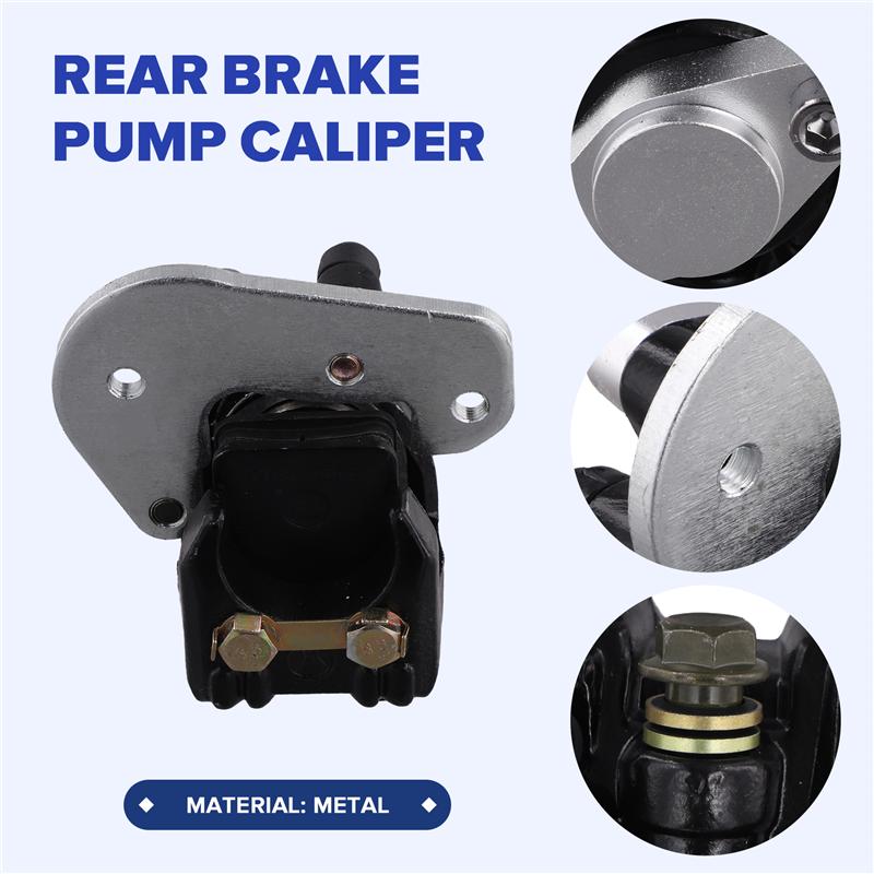 

AUTO Rear Brake Caliper For Honda Sportrax 400 400EX 2X4 2005-2008 Brake Wheel Clamp Assembly 43250-HN1-A41 43250HN1A41 як показано кольору