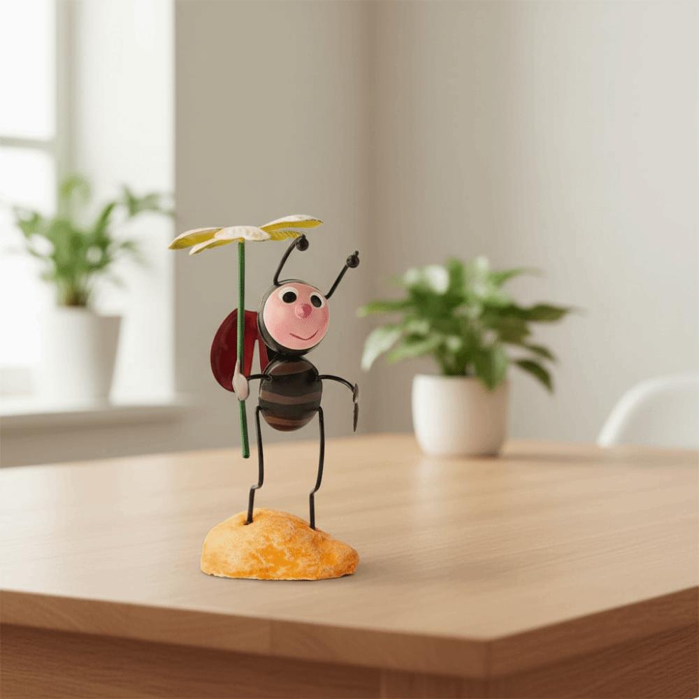 Heimdeko Schreibtischdekoration Bürodekoration Insektenstatuen Käferornamente Schreibtischständer