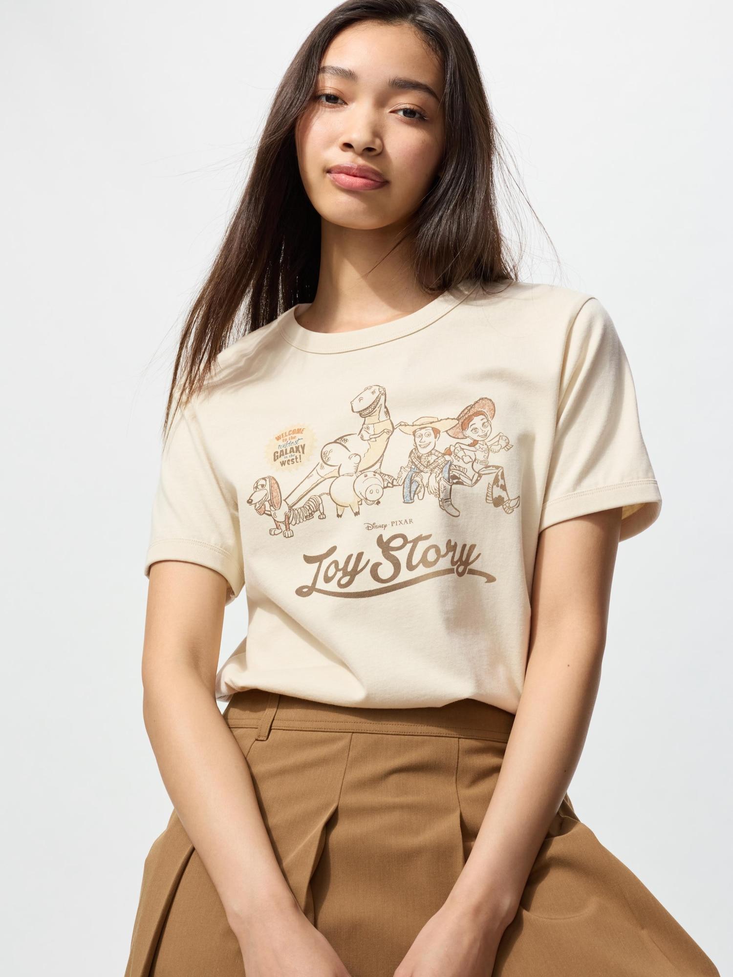 

Uniqlo История игрушек 30-й UT Графическая футболка с коротким рукавом B 30 NATURAL/WOMEN XS