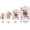 Playing Big Extra Large Super Size Playing Cards - 4x9 Times Larger