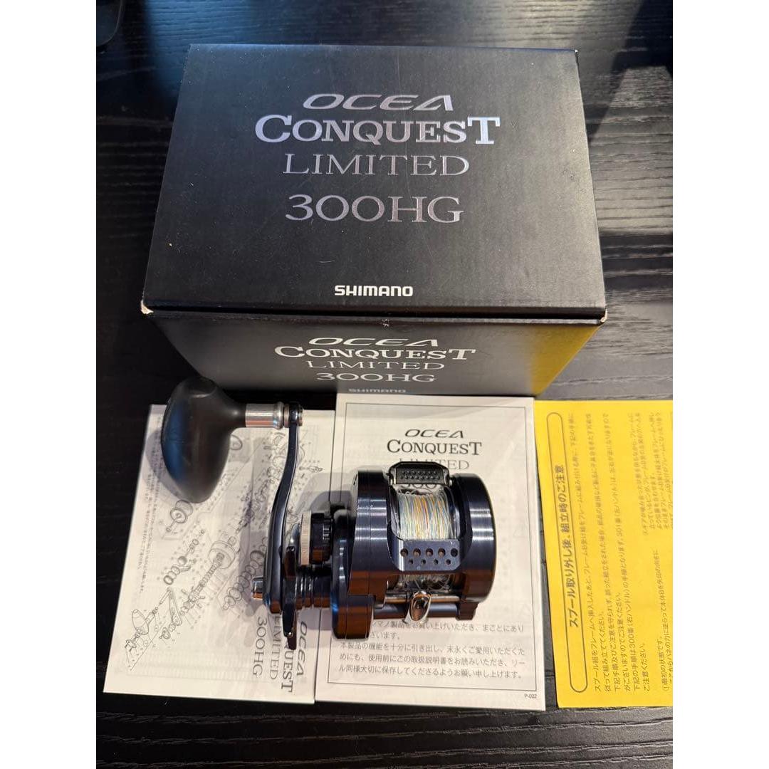 Used SHIMANO OCEA CONQUEST LIMITED 300HG