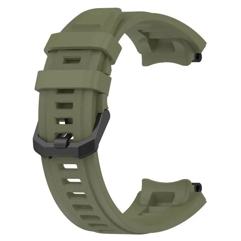 Silicone Strap For Amazfit T Rex 2 Smart Watch Sports Band Replacement Huami T-rex2 Bracelet Belt Accessories T-Rex 2