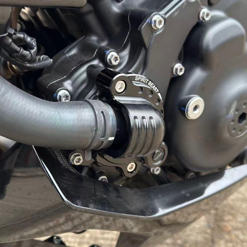 For Zontes 703RR, Motorcycle Water Pump Protector, Engine Decorative Cover, Bolt-On Mod Parts