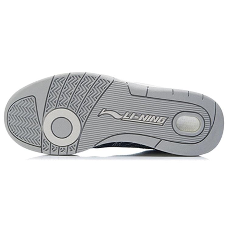 Li Ning 937 Vintage Basketball Shoes Women's Low top Sea Salt Blue AGBR074-1