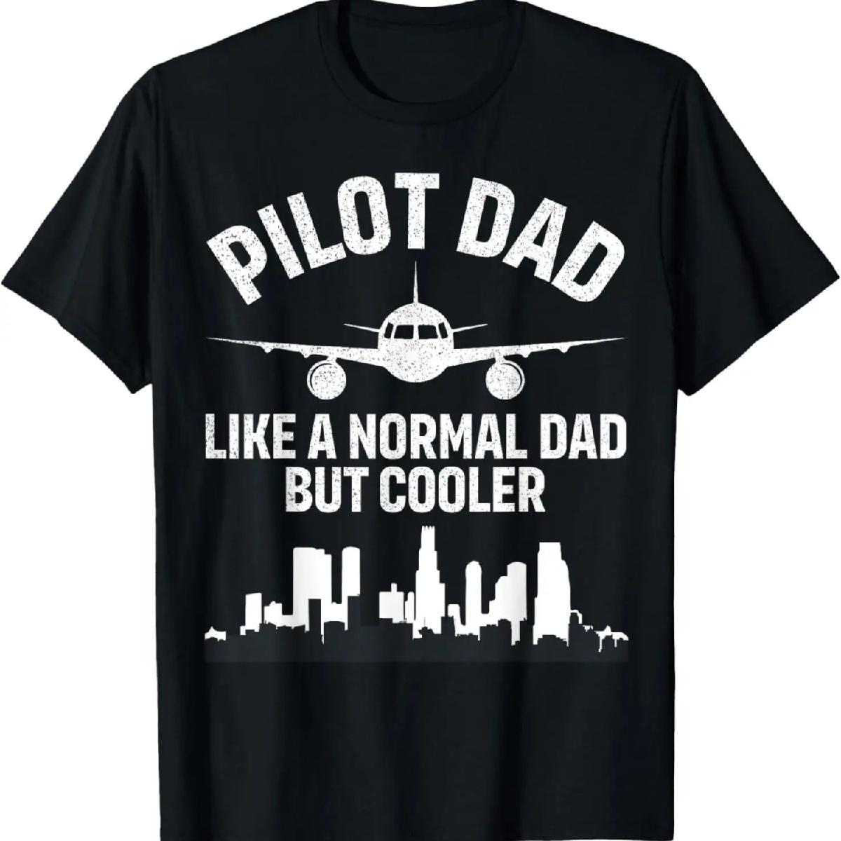 

Funny Pilot Art For Dad Men Aviation Airplane Aircraft Pilot T-Shirt XXXXXL різнокольоровий