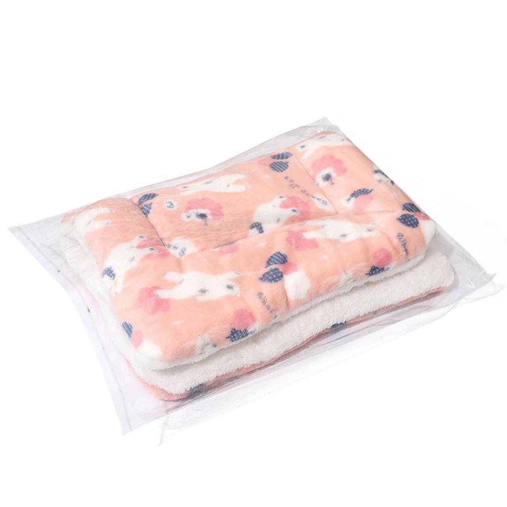 Furry Dog Blanket Soft and Warm Flannel Fleece Washable Pet Blankets for Dog Cats Cute Star Print Throw Cover