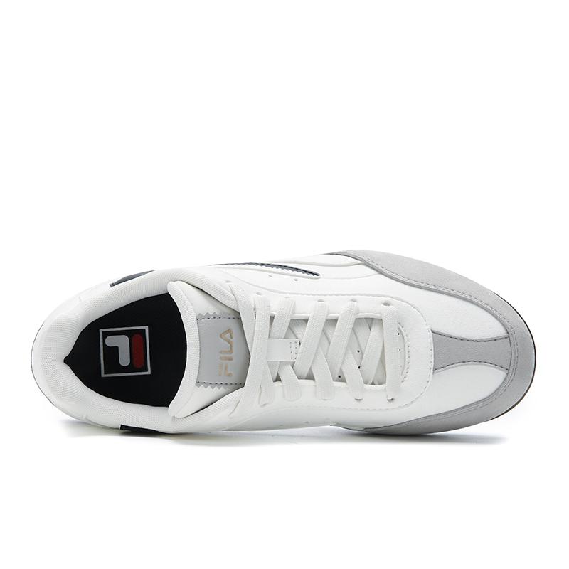 Fila Hyper Fashion Retro Classic Sports Daily Commuting Versatile Lightweight Comfortable Low-Top Casual Shoes Women Sneaker White Gray F12W532168FCC