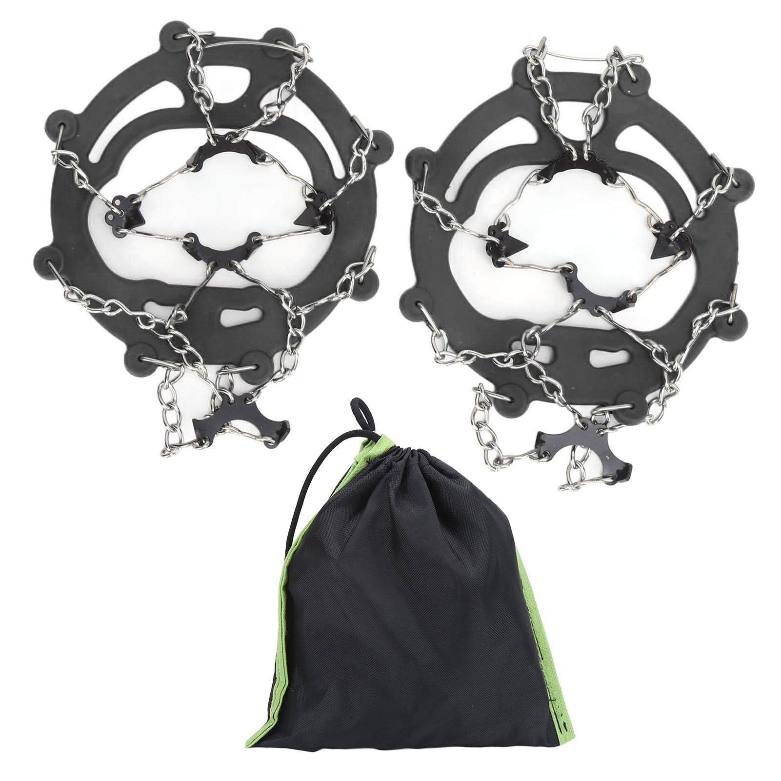 

8-зубые кошки чехол для ног лед и снег прогулки на открытом воздухе альпинизм катание на лыжах кошки 8-зубые кошки чехол для ног