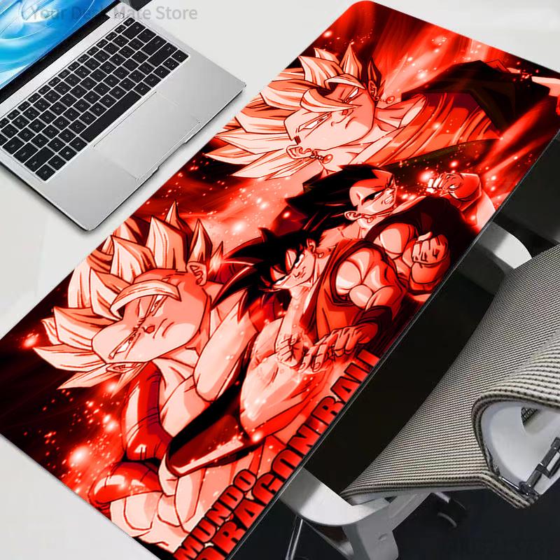 DBZ Dragon Ball Z Gaming Keyboard Rug Laptop Japan Anime Mouse Pad XXL Black Mouse Pads Desk Mat PC Gamer Carpet New Mousepad