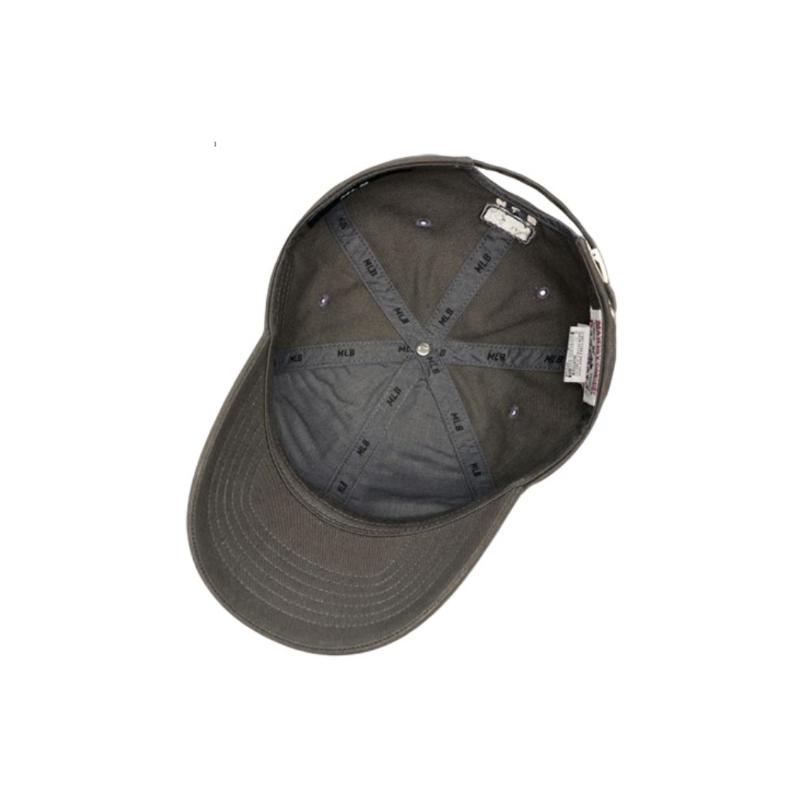MLB Cotton Baseball Caps Unisex Charcoal Gray Fashion 3ACP7701N07CGS