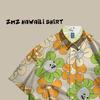Thai High-End Flower Shirt Men'S Hawaiian Beach Short-Sleeved Shirt Couple'S Style Summer Casual Jacket