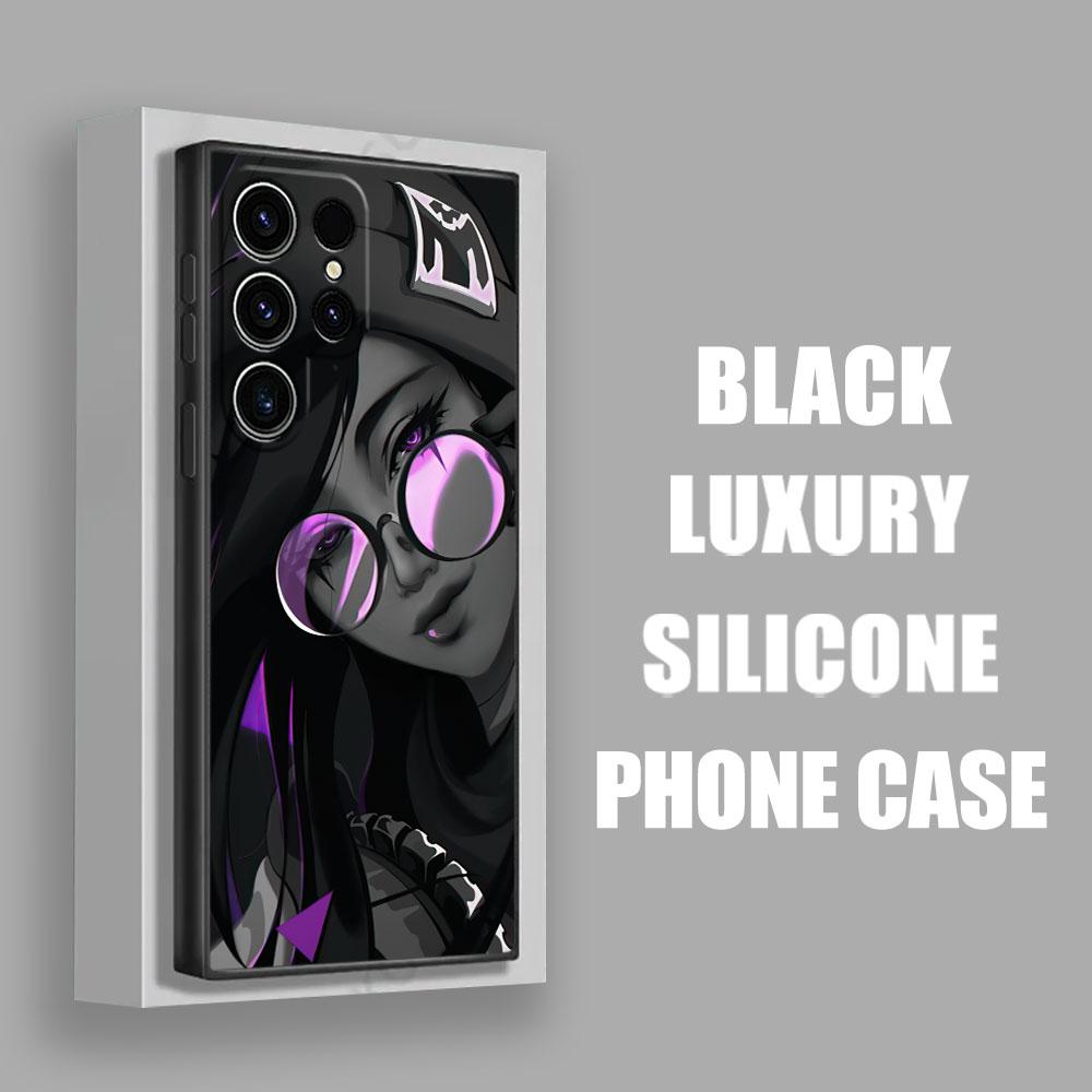 Hot Video Game Neon Valorant Killjoy S26Ultra Case For Samsung Galaxy S26 S25 S24 S23 S20 S21 FE S22 Ultra Plus Soft Phone Cover