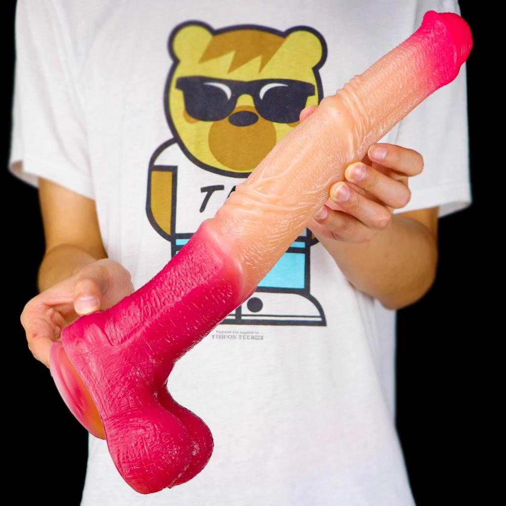 Silicone Huge Dildo Oversized Realistic Dick Butt Plug Adult Sex Toy Fisting Strap on Penis Pegging Slave Masturbator BDSM