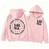 Autumn Men's Women's Hoodies Letter Maka Graphics Printing Unisex Fashion Pullover Long Sleeves Loose Casual Vintage Sweatshirts
