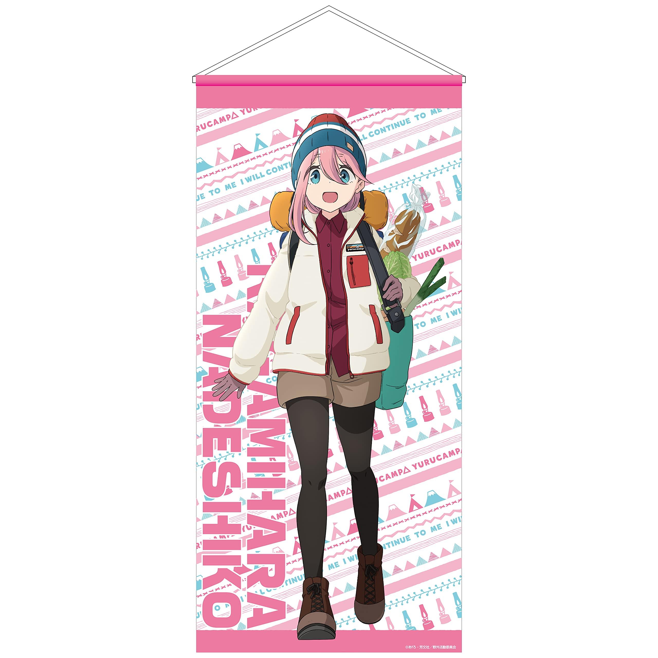 

Across Nadeshiko Nakayoshi Camp Tapestry Yurucamp Life-size