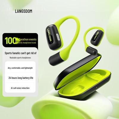 Lanston AirFit Open-Ear Sports Bluetooth Headset