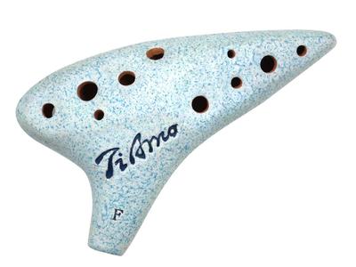 Ti Amo New Standard Ocarina Soprano F Blue T-NSFBL