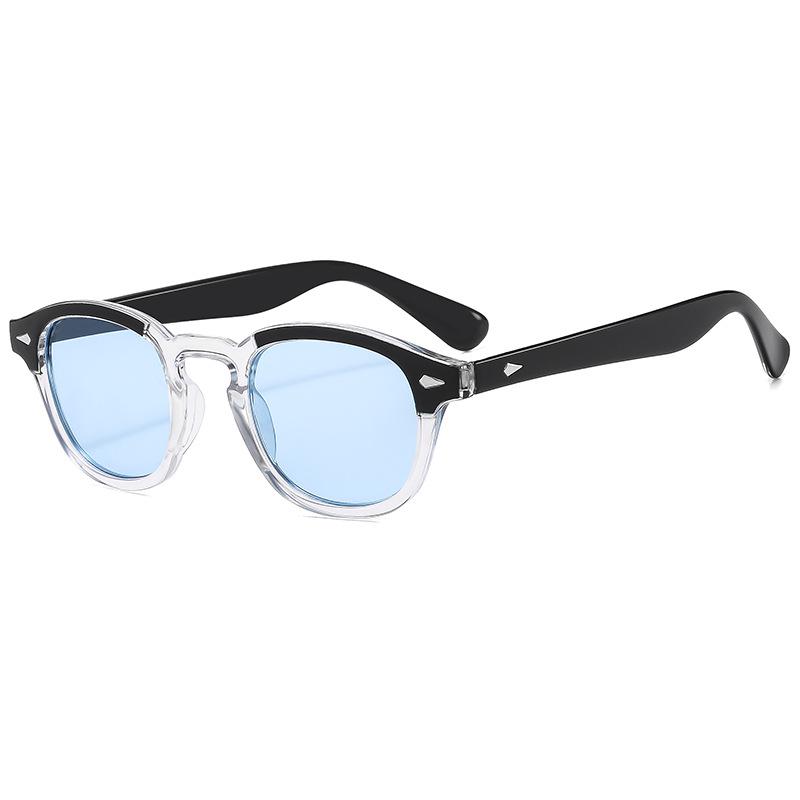 Evropský a americký styl retro nýtované sluneční brýle - Dámská UV ochrana, Malý rám