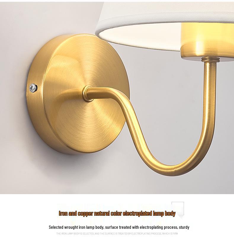 Nordic Modern LED Wall Lamp for Bedrooms and Hotel Corridors