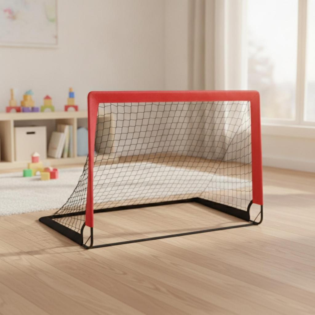 Quick Setup Soccer Goal with Net | Easy to Store, Foldable Goal,