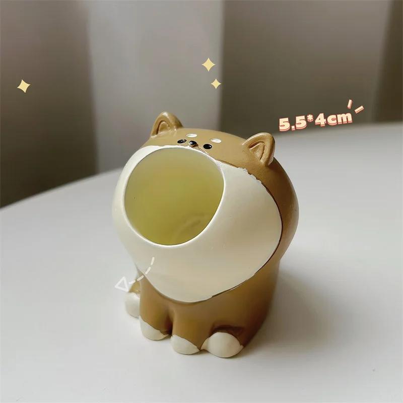 Nail Art Brusná Hlava Držák Bitů Roztomilý Držák Vrtáků na Nehty Kontejner Stojan Displej Držák Štětců na Nehty Nástroje pro Ukládání Bitů na Nehty