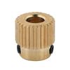 10pcs 3D Printer Accessories High Quality Brass Drive Gear for MK7 MK8 Extruder 26 Teeth