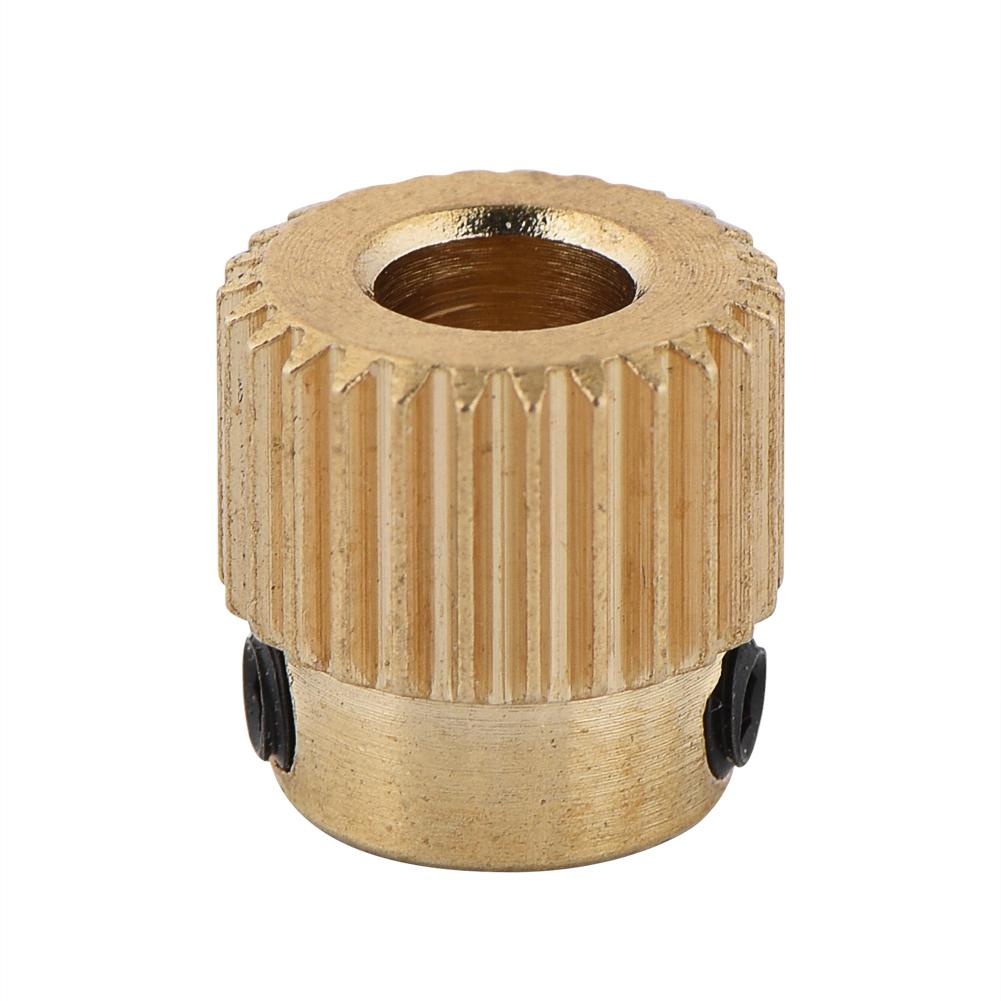 10pcs 3D Printer Accessories High Quality Brass Drive Gear for MK7 MK8 Extruder 26 Teeth