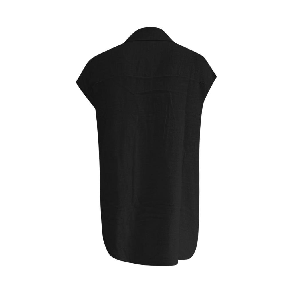 Women's Casual Fashion Short Sleeve Color Single Breasted Shirt Top