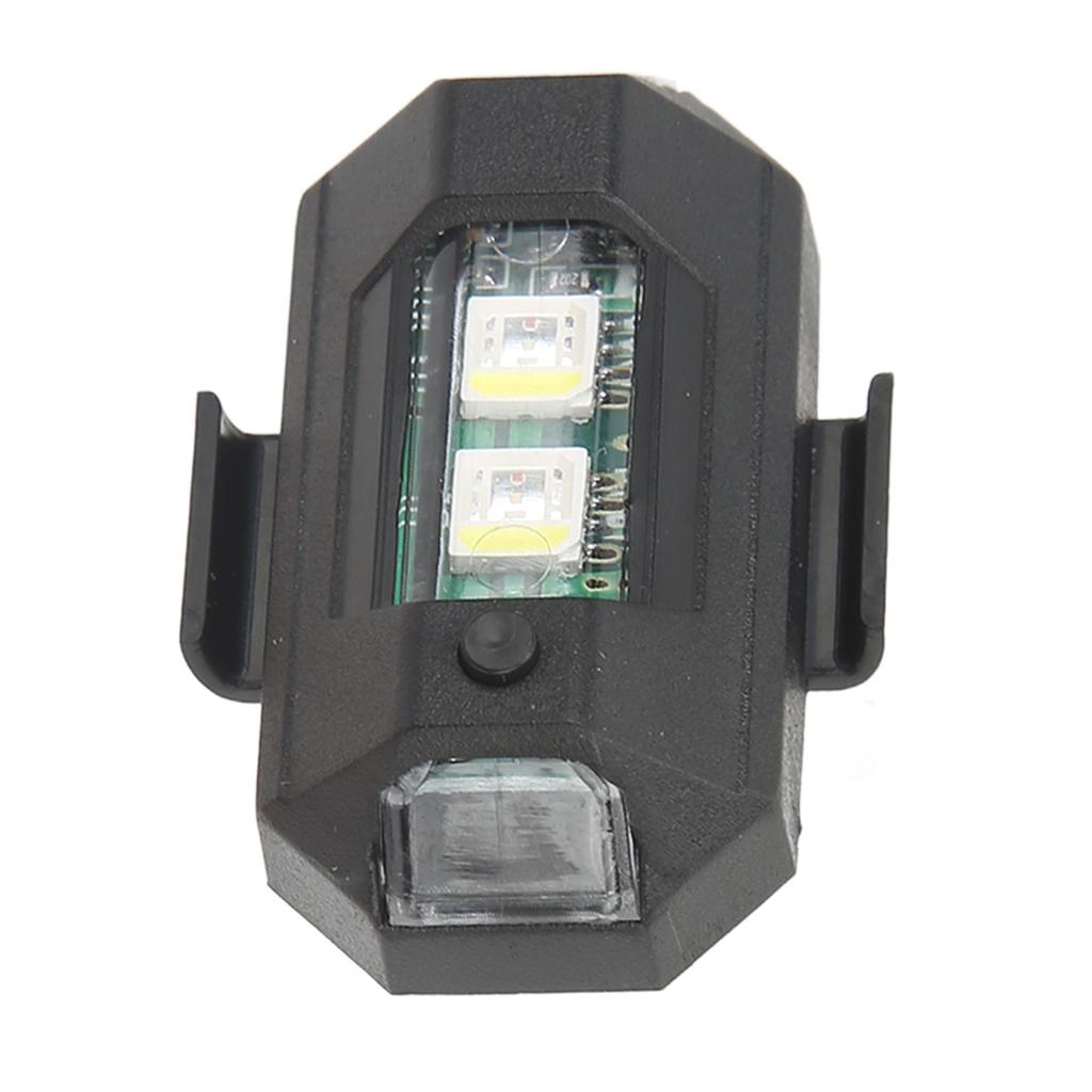 Fahrrad-Rücklicht Bunt USB-Laden Kunststoffgehäuse Wasserdicht LED-Blinker für Motorrad