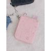 JOSEPH & STACEY Denim Keyring Card Wallet My Melody Washed Pink