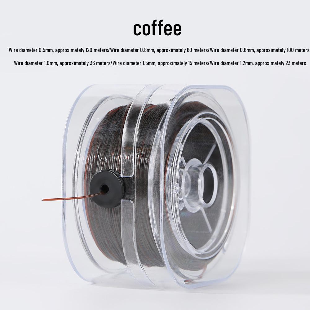 Imported Transparent Crystal Elastic Thread for DIY Beading/Bracelet/Buddha Beads - Durable, Non-Breakable
