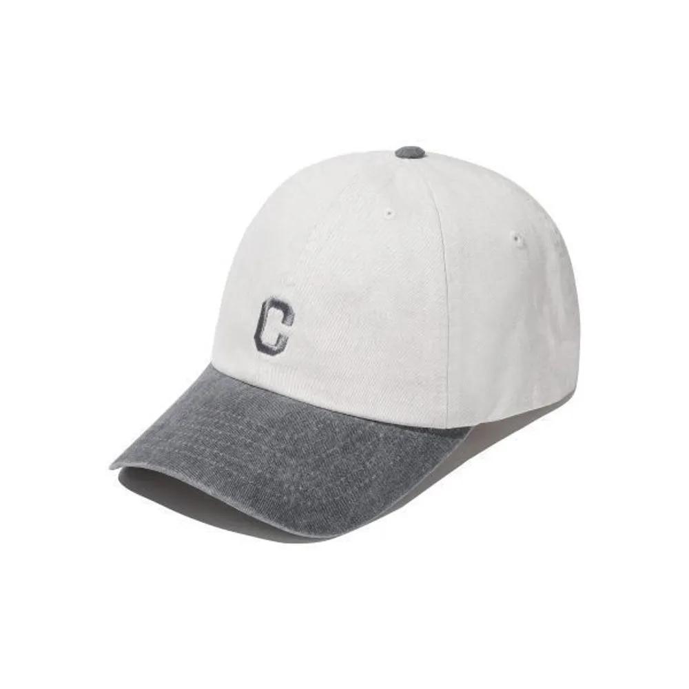 Standard Fit Small C Logo Pigment Ball Cap Charcoal 01 F