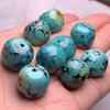 Turquoise Tibetan-Style Iron Barrel Beads - DIY Bodhi Accessories