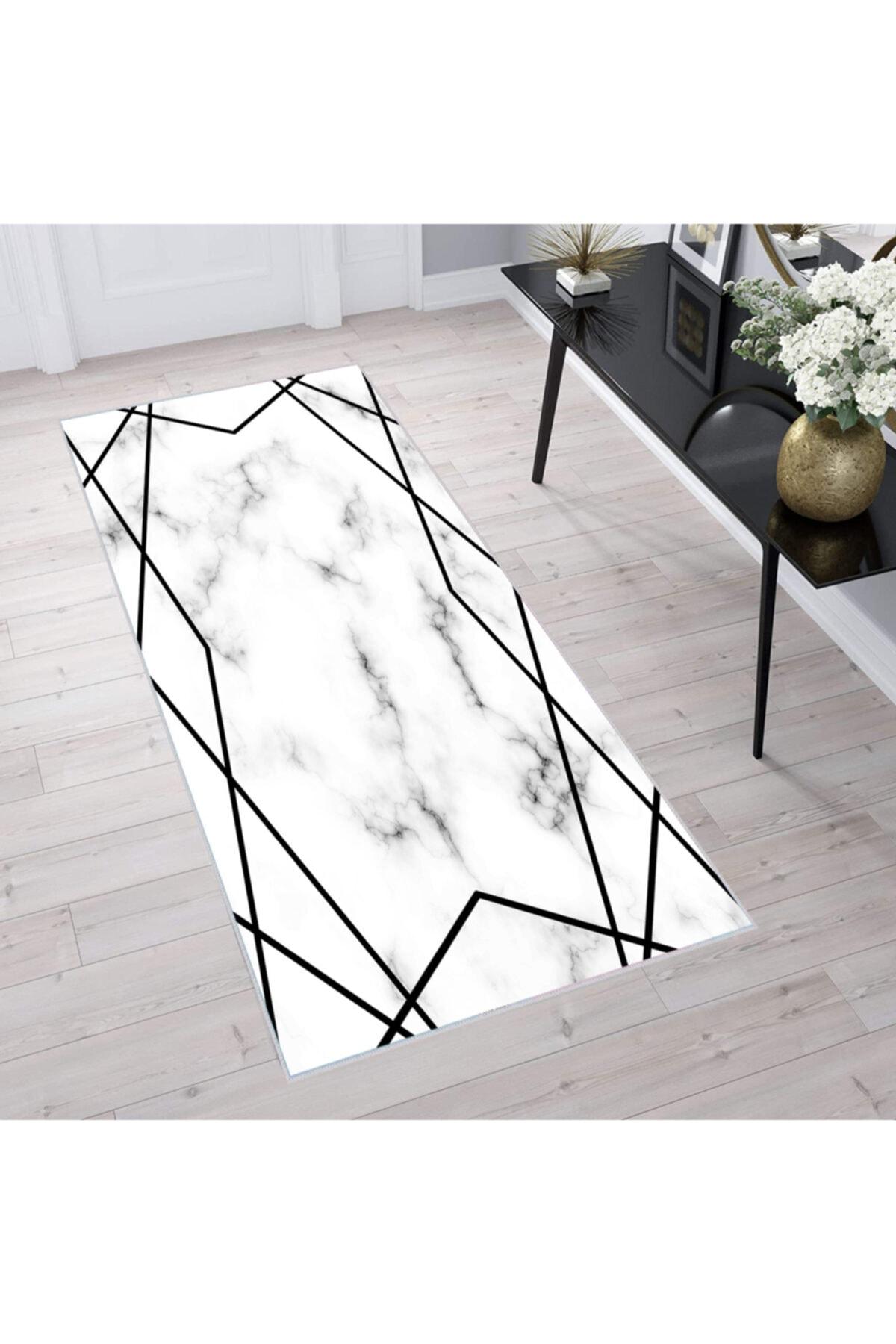 

Rovigo Home Washable Printed Carpet RVG1285 50x80 белый