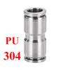 4 6 8 10 12 14 16 mm Rohr Außendurchmesser 2 3 4 Wege Winkel T-Stück Y-Stück Kreuz Durchgangsverschraubung Edelstahl Push-In-Verbinder Pneumatik-Luftfitting