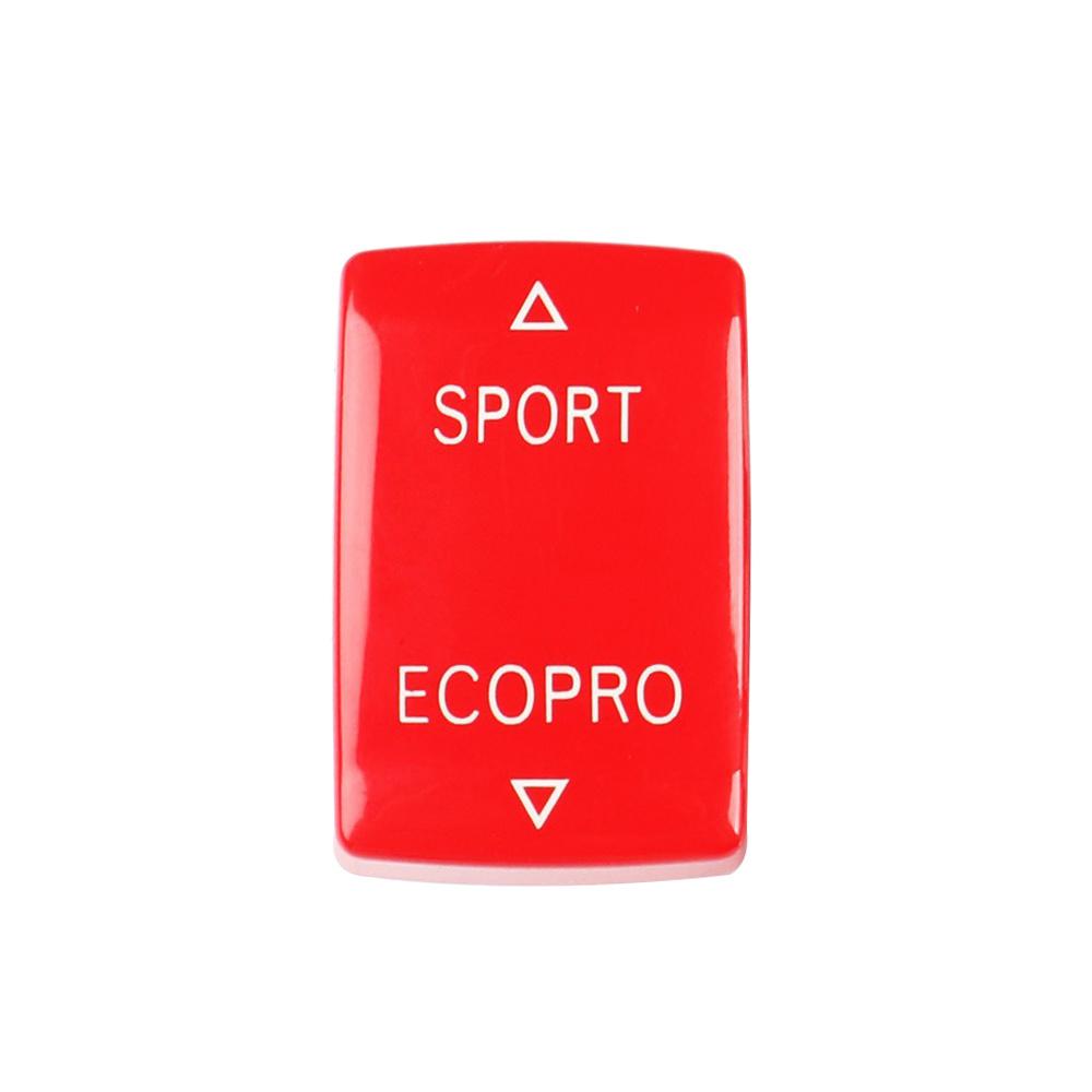 4× Red Gear Shift Button Cover Sticker For BMW 1 2 3 4 Series F20 F22 F30 F32
