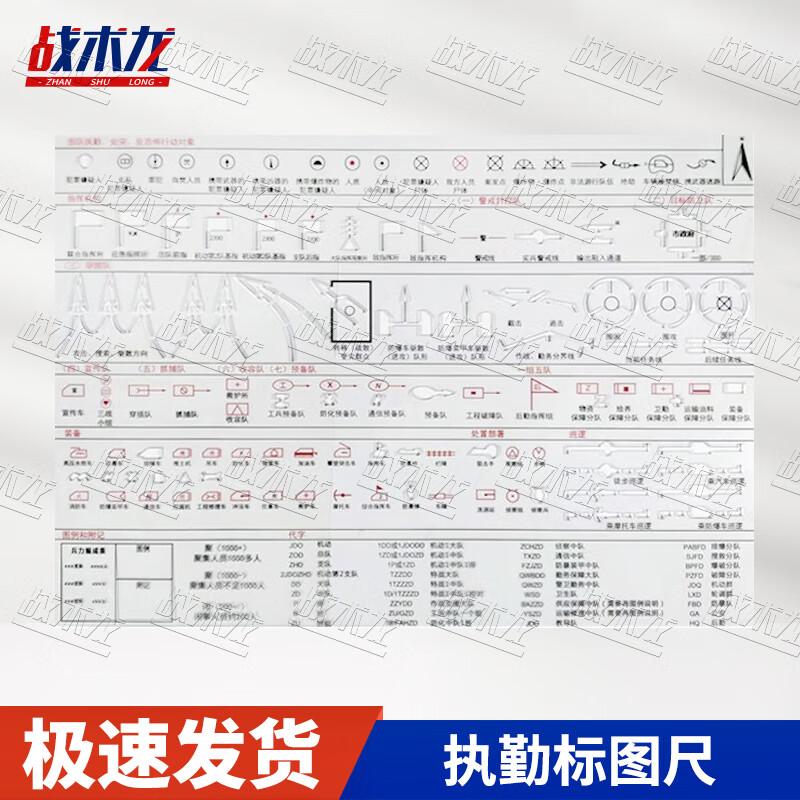 Tactical Plotting Ruler